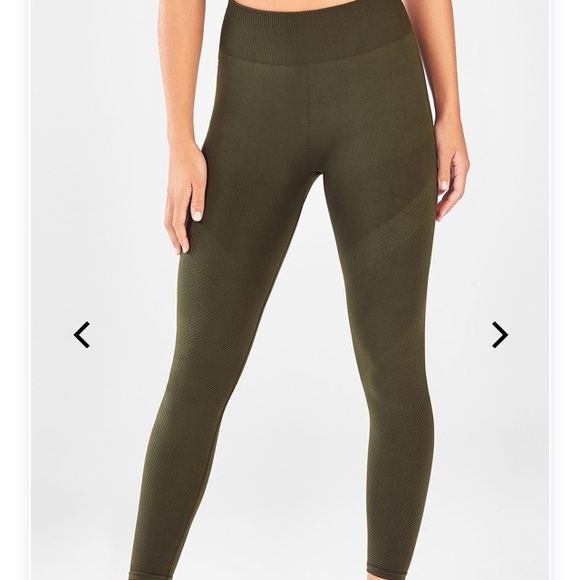 fabletics olive green leggings